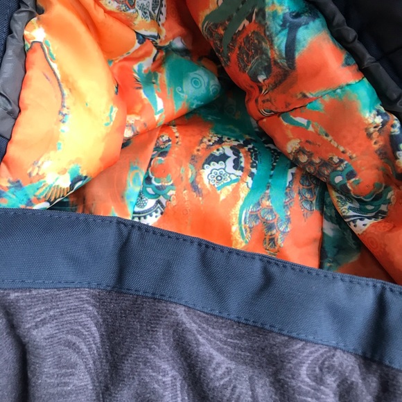 Scott Navy and Orange Ski/Snowboard Jacket - Picture 6 of 7